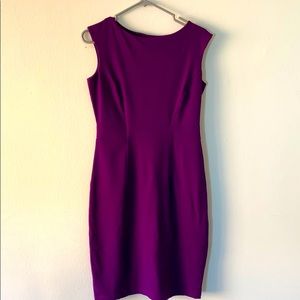 Susana Monaco Purple Sheath Dress